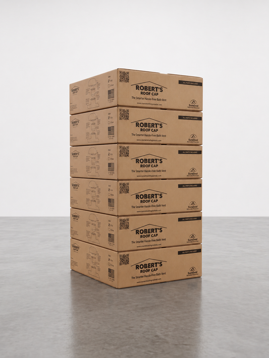 Robert's Roof Cap - 6 Units | Bulk Roof Vents – 5% Off