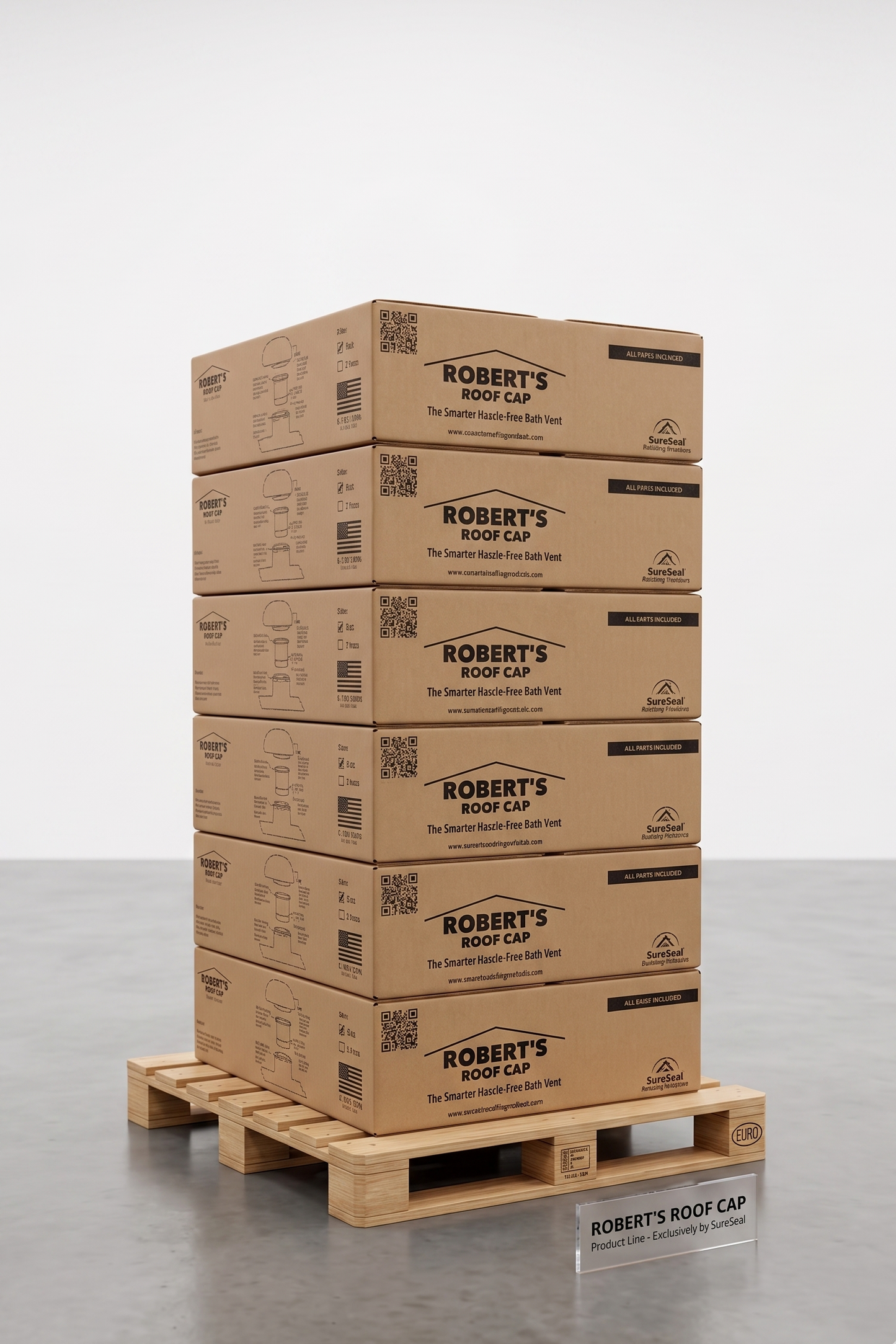Robert's Roof Cap - 6 Units | Bulk Roof Vents