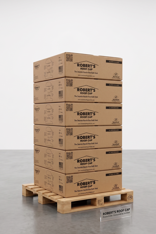 Robert's Roof Cap - 6 Units | Bulk Roof Vents