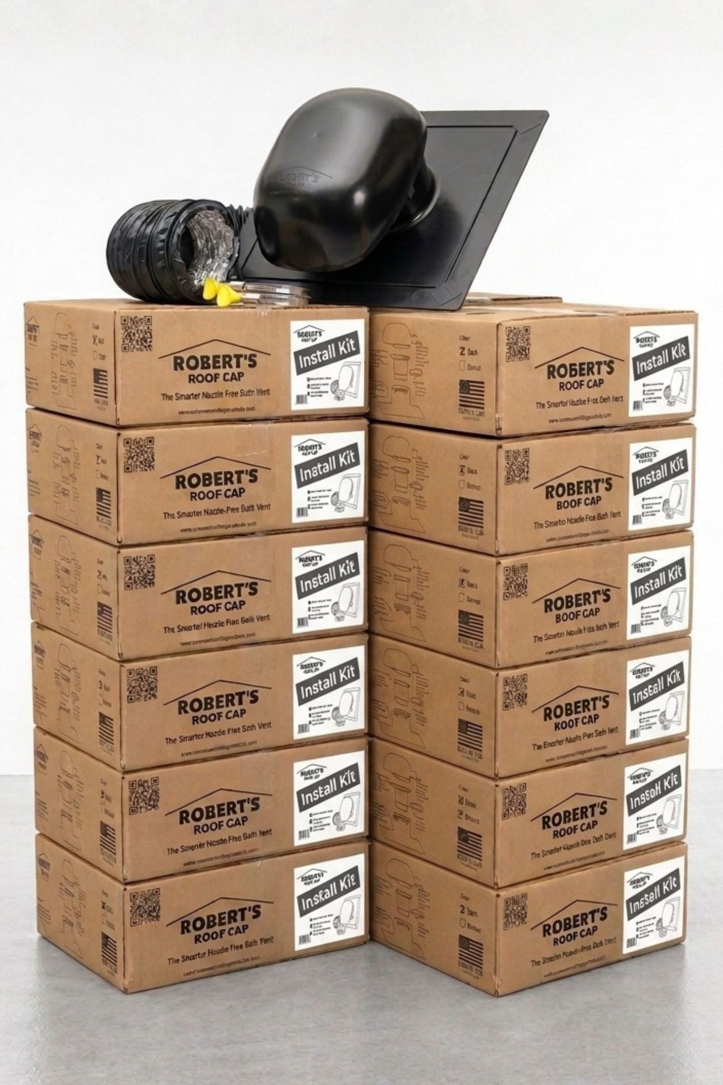 12 All-In-One Install Kit | Bulk Roof Vents
